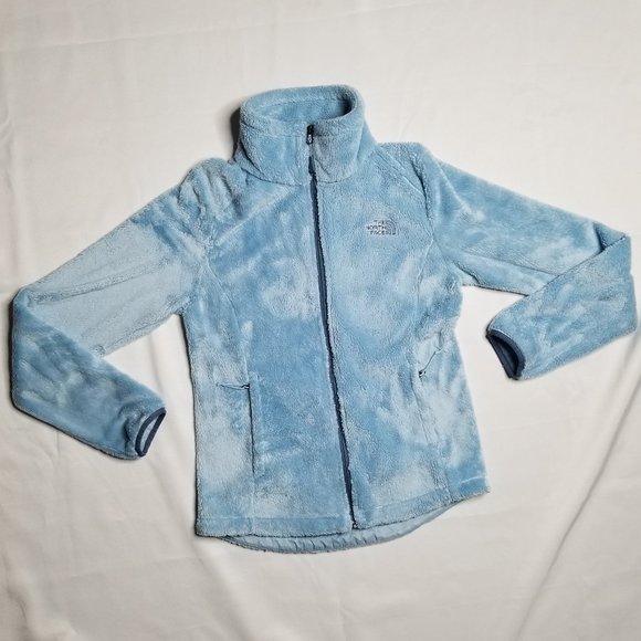 baby blue fleece jacket